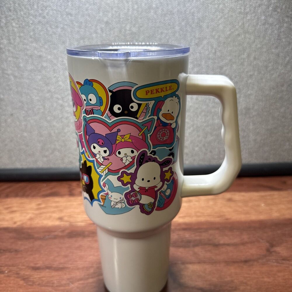 Hello Kitty & Friends 40oz Stainless Steel Tumbler White - Picture 3 of 6